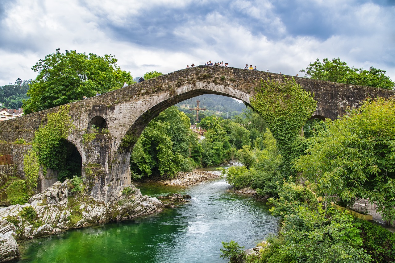 Áreas de autocaravanas de Cangas de Onís